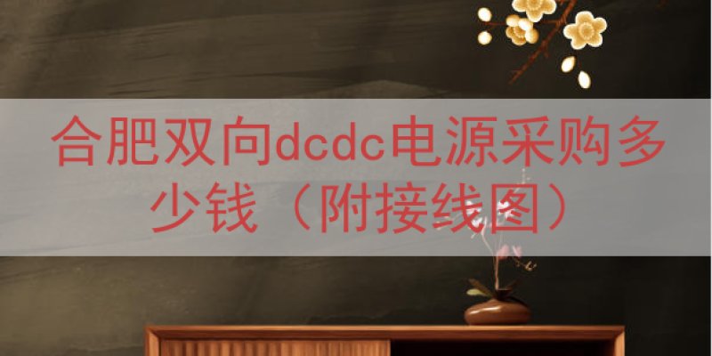 合肥双向dcdc电源采购多少钱（附接线图）