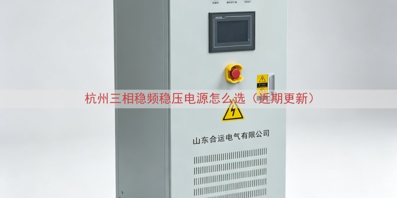 杭州三相稳频稳压电源怎么选（近期更新）
